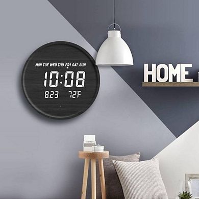 Smart Digital Wall-Mounted Clock