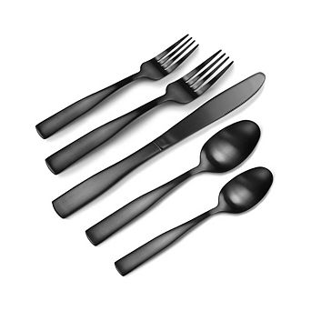 Brushed Finish Stainless Steel Flatware Set