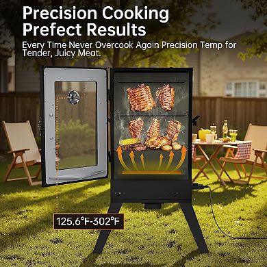 30-inch Electric Vertical Bbq Smoker 