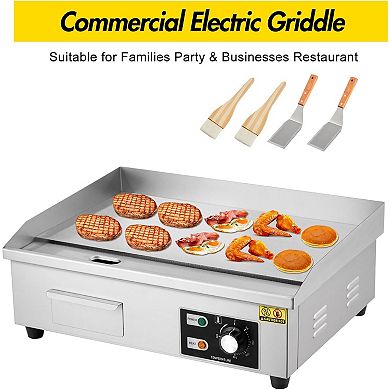 21 Inch 1600W Commercial Electric Griddle