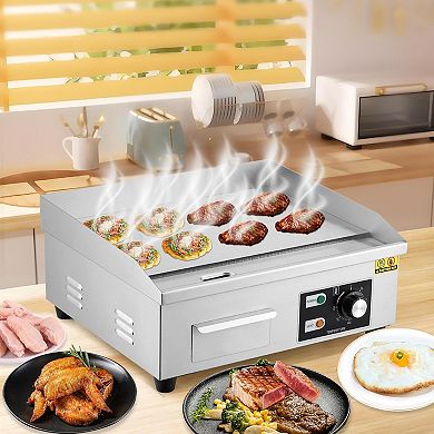 21 Inch 1600W Commercial Electric Griddle