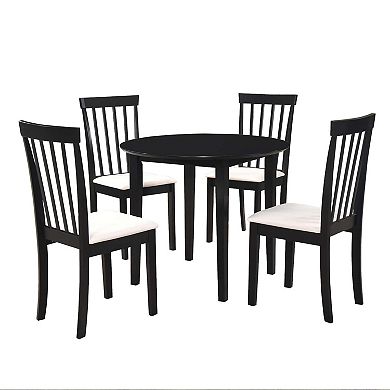 Kings Brand Furniture Modern design Rustic wood Dining Chairs