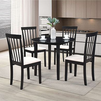 Kings Brand Furniture Modern design Rustic wood Dining Chairs