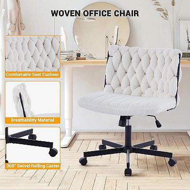 Criss Cross Chair with Wheels Office Desk