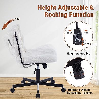 Criss Cross Chair with Wheels Office Desk