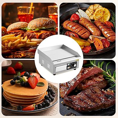 Commercial Electric Griddle 14 Inch