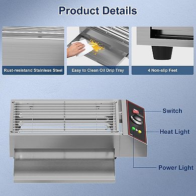 1800W Smokeless Electric Grill