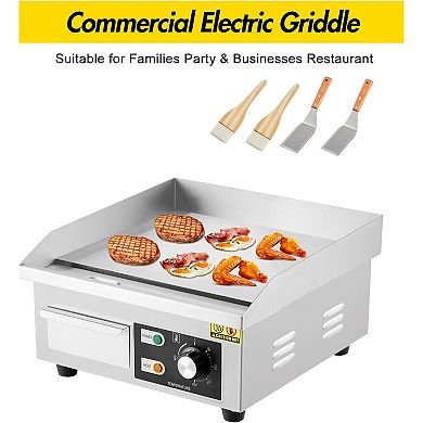 18 Inch 1600W Commercial Electric Griddle