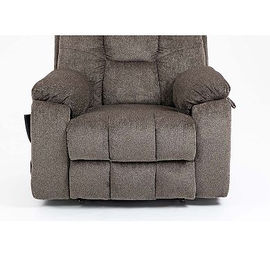 Oversized Lift Recliner with Massage, Heating, 180° Recline & Heavy-Duty 400lb Capacity