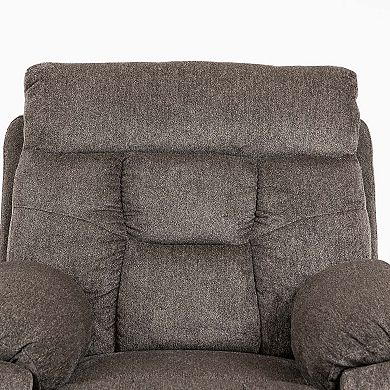 Oversized Lift Recliner with Massage, Heating, 180° Recline & Heavy-Duty 400lb Capacity