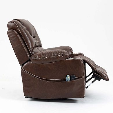 Oversized Lift Recliner with Massage, Heating, OKIN Motor & 400 lb Capacity