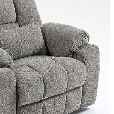 Oversized Power Lift Recliner with Massage, Heating, OKIN Motors & 26-Inch Wide Seat