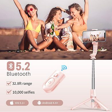 Selfie Stick Tripod With Wireless Remote