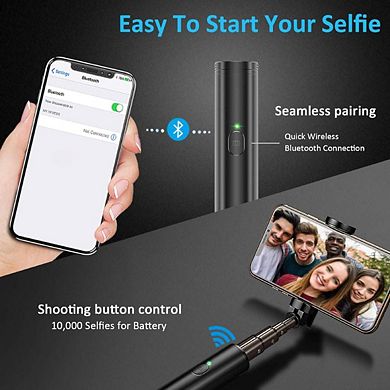 Compact Bluetooth Monopod Selfie Stick