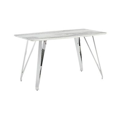 Marble Bar Height Dining Table