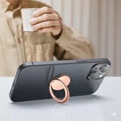 Smartphone Metal Ring Finger Grip Stand