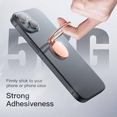 Smartphone Metal Ring Finger Grip Stand