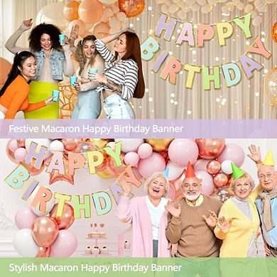 Splendid Frame Pastel Party Banner