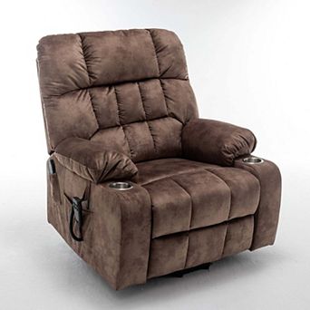 26 in Wide Power Lift Recliner with Dual Remote, OKIN Motor and 180° Recline Support
