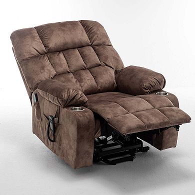 26in Wide Power Lift Recliner with Dual Remote, OKIN Motor and 180° Recline Support