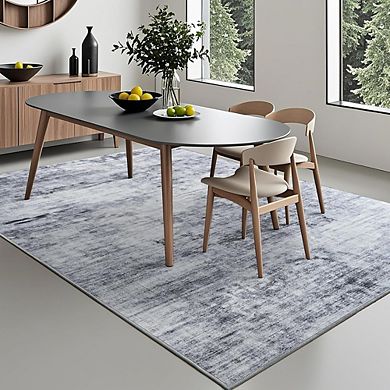 Abstract Area Rug Soft Non Slip 4x6 ft.