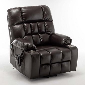 26 in Wide Power Lift Recliner with Dual Remote, OKIN Motor and 180° Recline Support