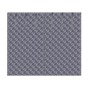 8x7FT Magnetic Thermal Insulated Garage Door Curtain with Closure & Roll-Up Straps for Winter