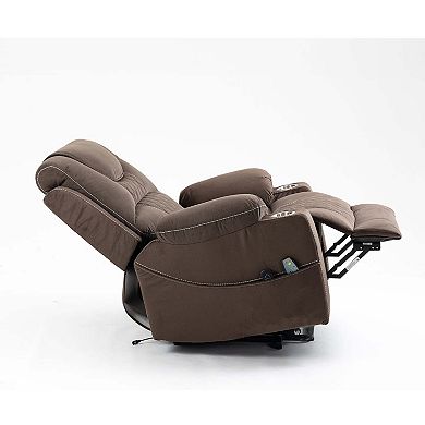 Oversized Lift Recliner with Massage, Heating, OKIN Motor & 400 lb Capacity