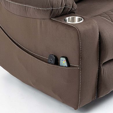 Oversized Lift Recliner with Massage, Heating, OKIN Motor & 400 lb Capacity