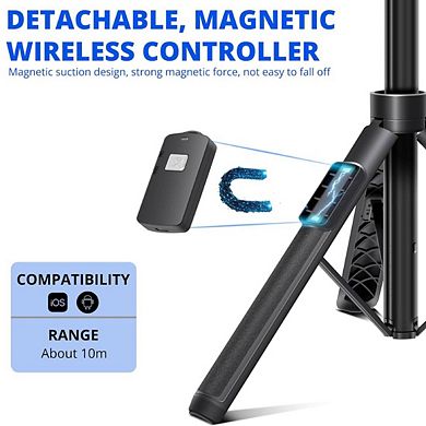Lightweight Extendable Phone Tripod Selfie Stick