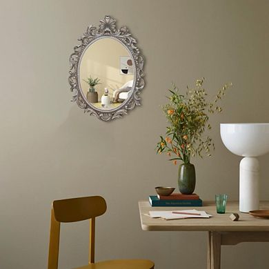Mid-Century Decorative Oval Mirror