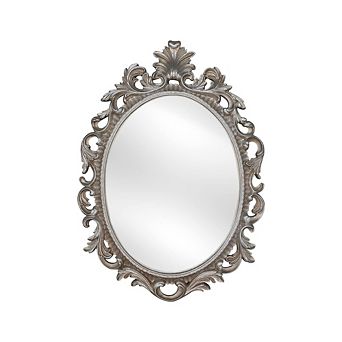 Mid-Century Decorative Oval Mirror