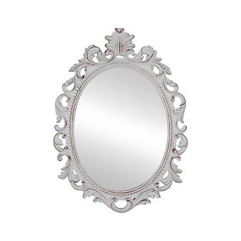 Mid-Century Decorative Oval Mirror