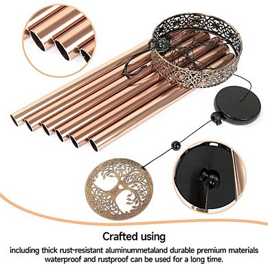 Copper Tree Of Life Wind Chime