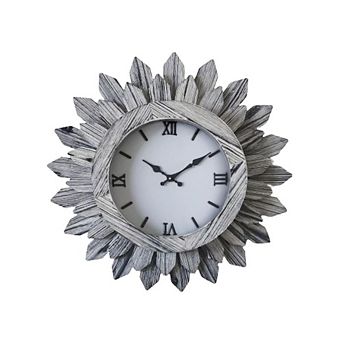 Sunburst Decorative Wall-Mounted Clock