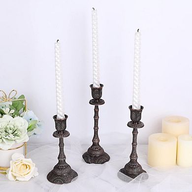 Classic Metal Candle Holders