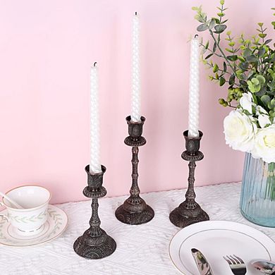 Classic Metal Candle Holders