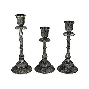 Classic Metal Candle Holders