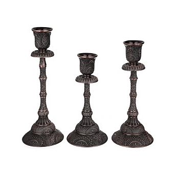 Classic Metal Candle Holders