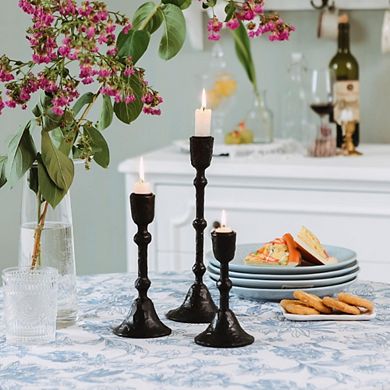 Vintage Resin Candle Holders