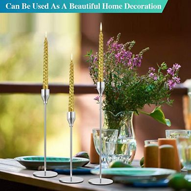 Minimalist Metal Candle Holders