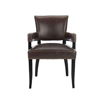 Antique Brown Desa Arm Chair