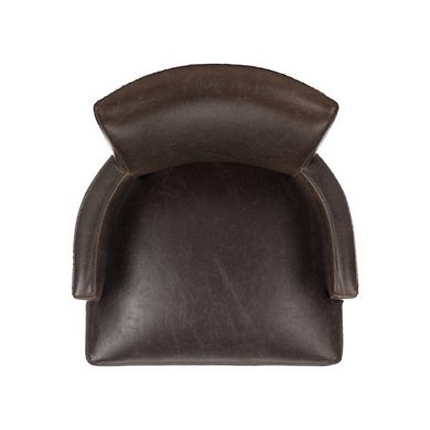 Antique Brown Desa Arm Chair