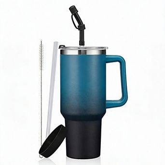 40oz Triple-Wall Leakproof Tumbler 34h Cold 10h Hot Gift