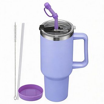 40oz Triple-Wall Leakproof Tumbler 34h Cold 10h Hot Gift