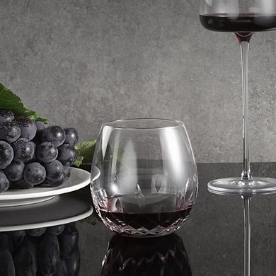 Lead-Free Crystal Stemless Wine Glasses