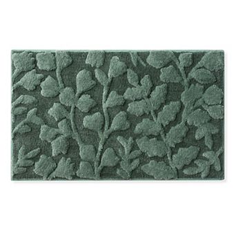 Caro Home Sayah Floral Bath Rug