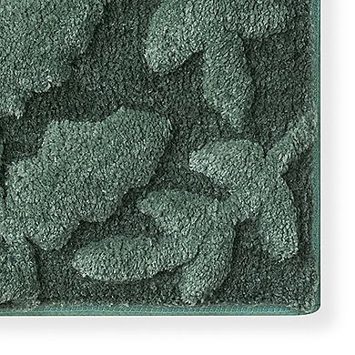 Caro Home Sayah Floral Bath Rug