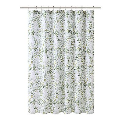Caro Home Sayah Floral Printed Shower Curtain