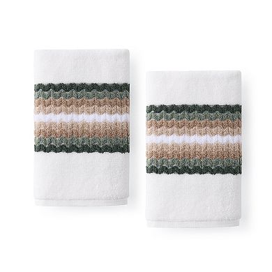 Caro Home Tilos Bath Towel or Hand Towels
